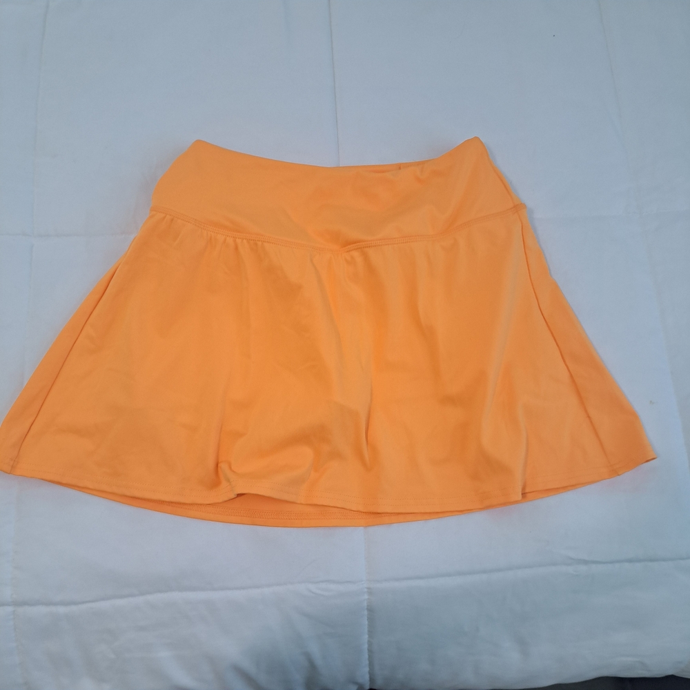 All in Motion Women's Mini Skirt in Vibrant Orange
